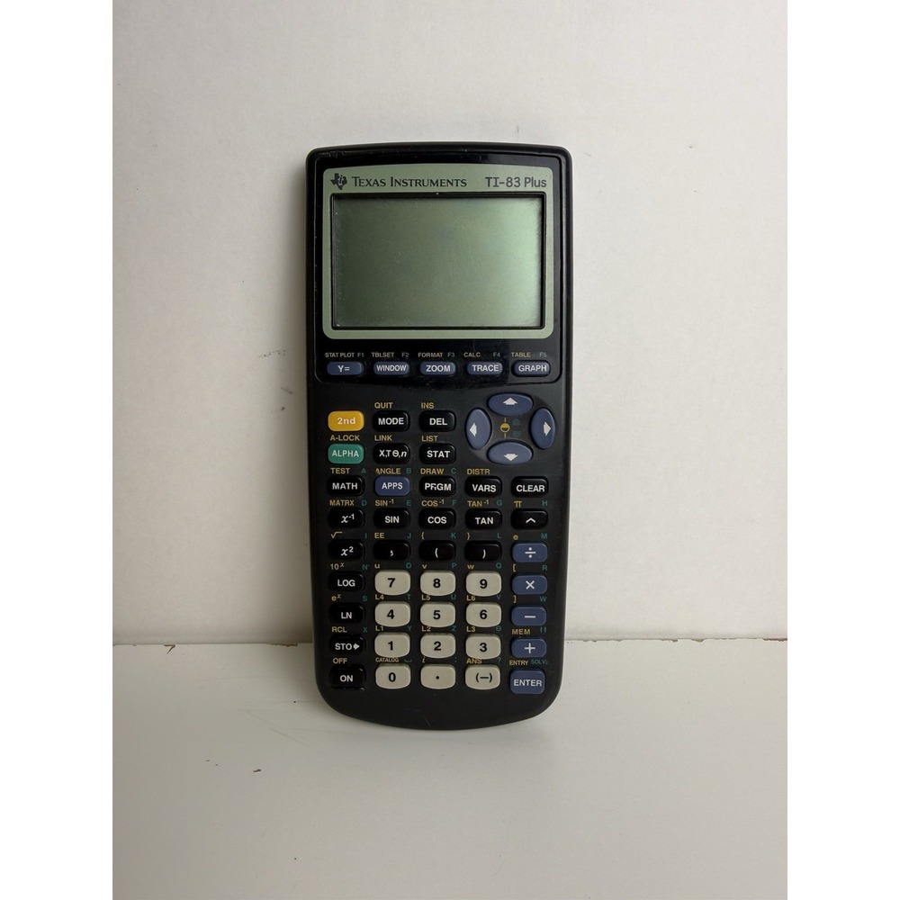 Texas Instruments TI-83 Plus Graphing Calculator Black - For Parts or Repair